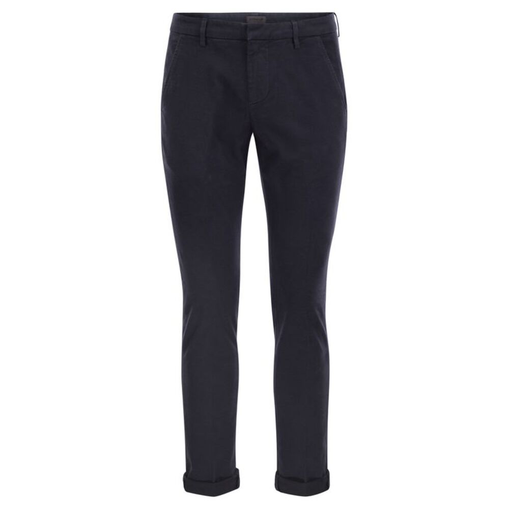 Dondup Men Gaubert - Slim-Fit Gabardine Trousers